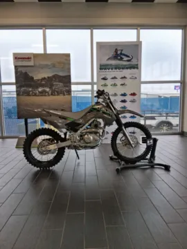 Gray 2025 Kawasaki KLX 140R L for sale in Brownsville, TX