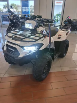 White 2025 Kawasaki Brute Force 450 4x4 for sale in Brownsville, TX