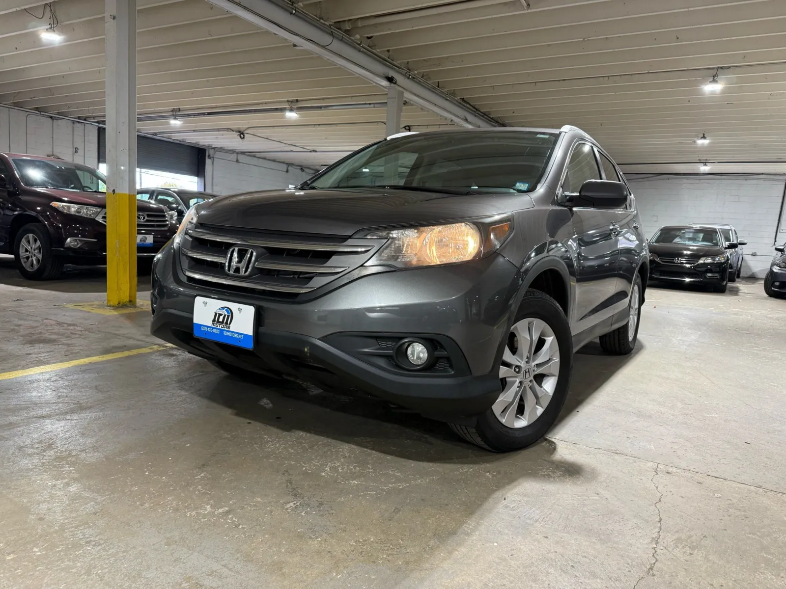 Silver 2014 Honda CR-V EX-L for sale in Carlstadt, NJ