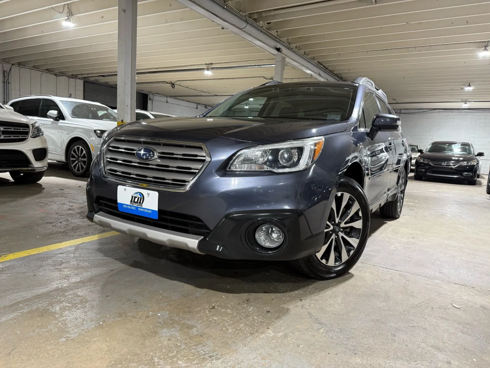 Blue 2016 Subaru Outback 2.5i Limited for sale in Carlstadt, NJ