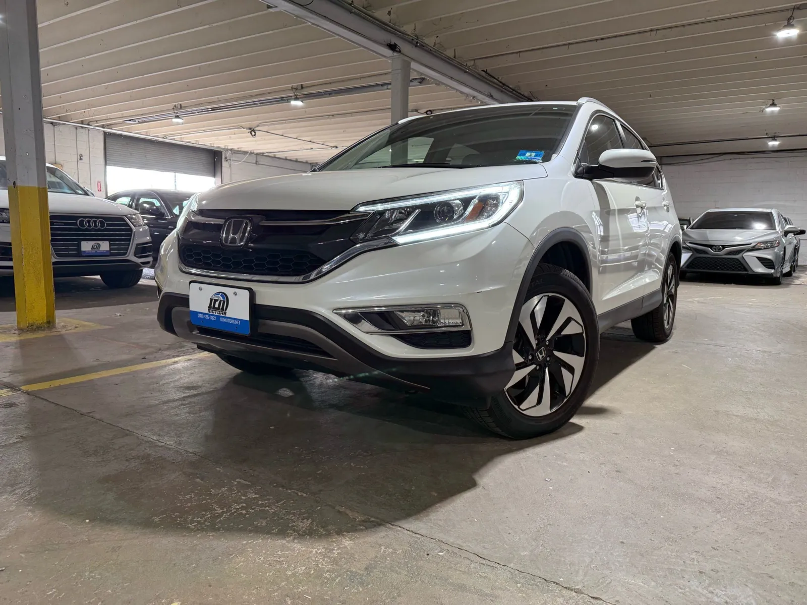 White 2016 Honda CR-V Touring for sale in Carlstadt, NJ