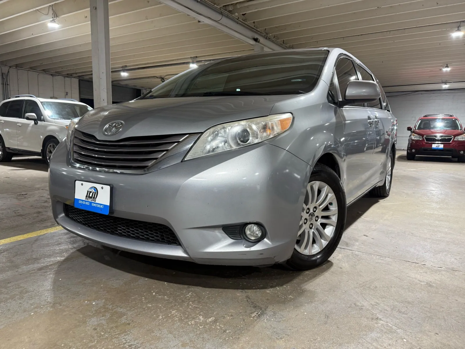 Silver 2016 Toyota Sienna XLE 8 Passenger for sale in Carlstadt, NJ
