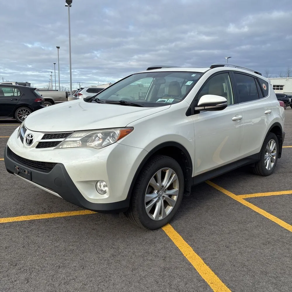 White 2013 Toyota RAV4 Limited for sale in Carlstadt, NJ