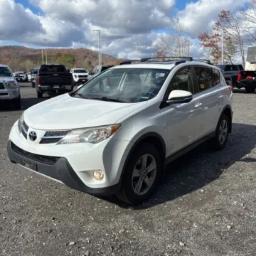 White 2015 Toyota RAV4 XLE for sale in Carlstadt, NJ