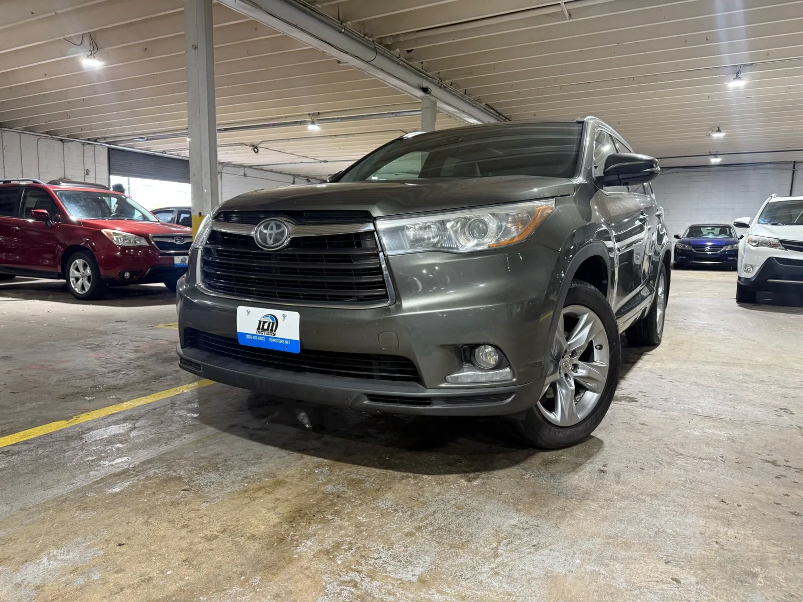Green 2015 Toyota Highlander Limited Platinum V6 for sale in Carlstadt, NJ