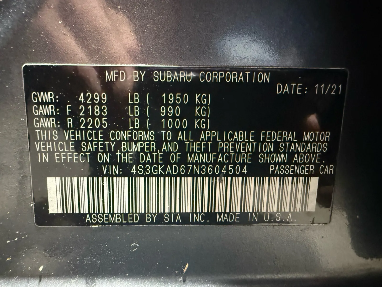 Subaru Impreza photo 20