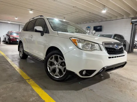 White 2015 Subaru Forester 2.5i Touring for sale in Carlstadt, NJ