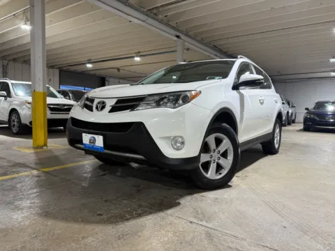 White 2014 Toyota RAV4 XLE for sale in Carlstadt, NJ