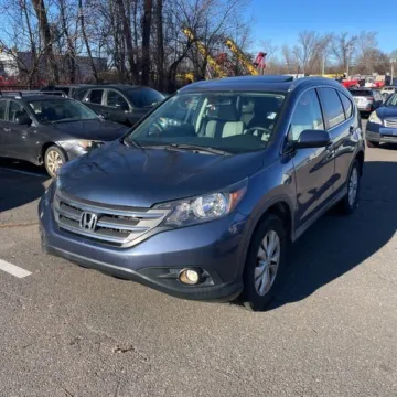 Blue 2014 Honda CR-V EX-L for sale in Carlstadt, NJ