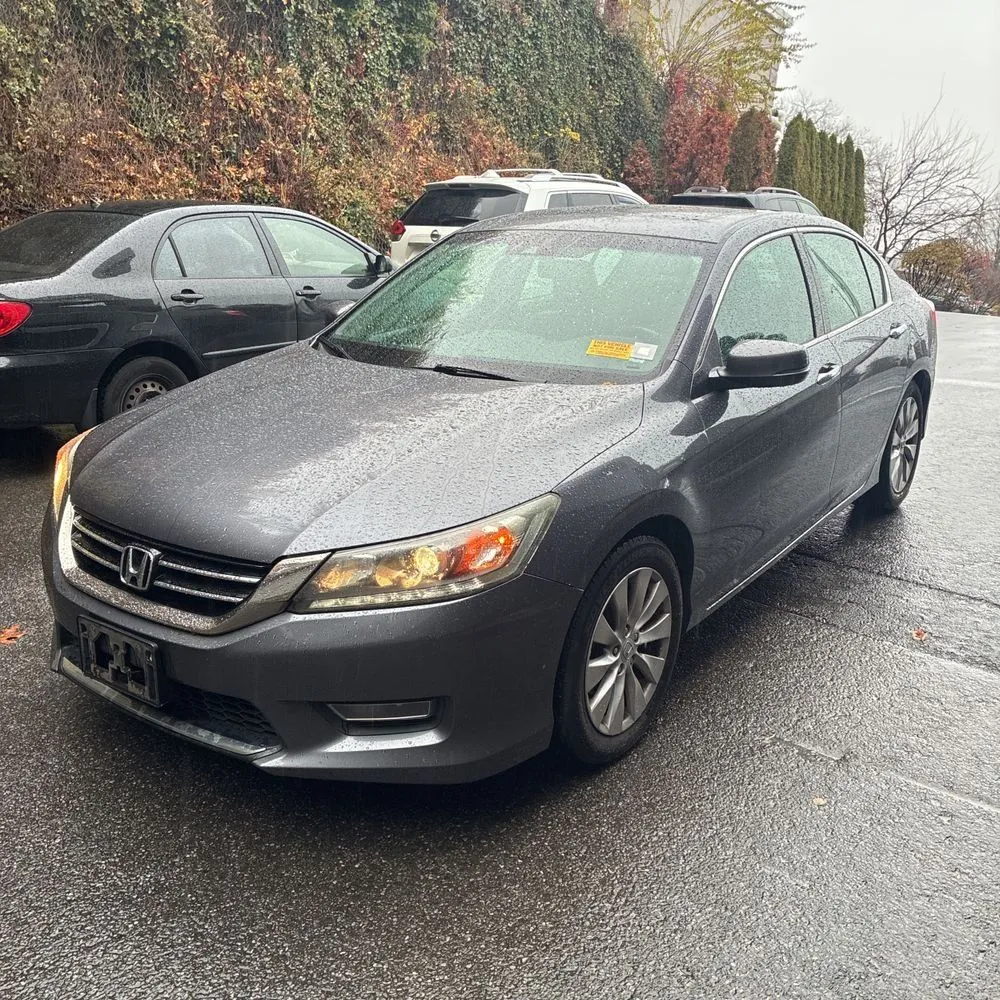 Gray 2013 Honda Accord EX-L V-6 for sale in Carlstadt, NJ