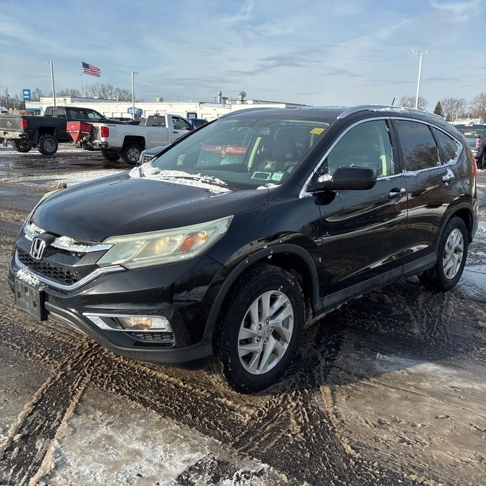 Black 2015 Honda CR-V EX-L for sale in Carlstadt, NJ