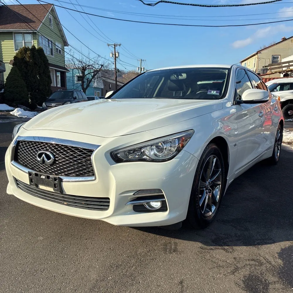White 2017 INFINITI Q50 3.0t Signature Edition for sale in Carlstadt, NJ