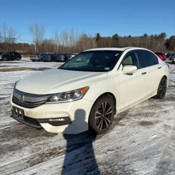 White 2016 Honda Accord EX-L for sale in Carlstadt, NJ
