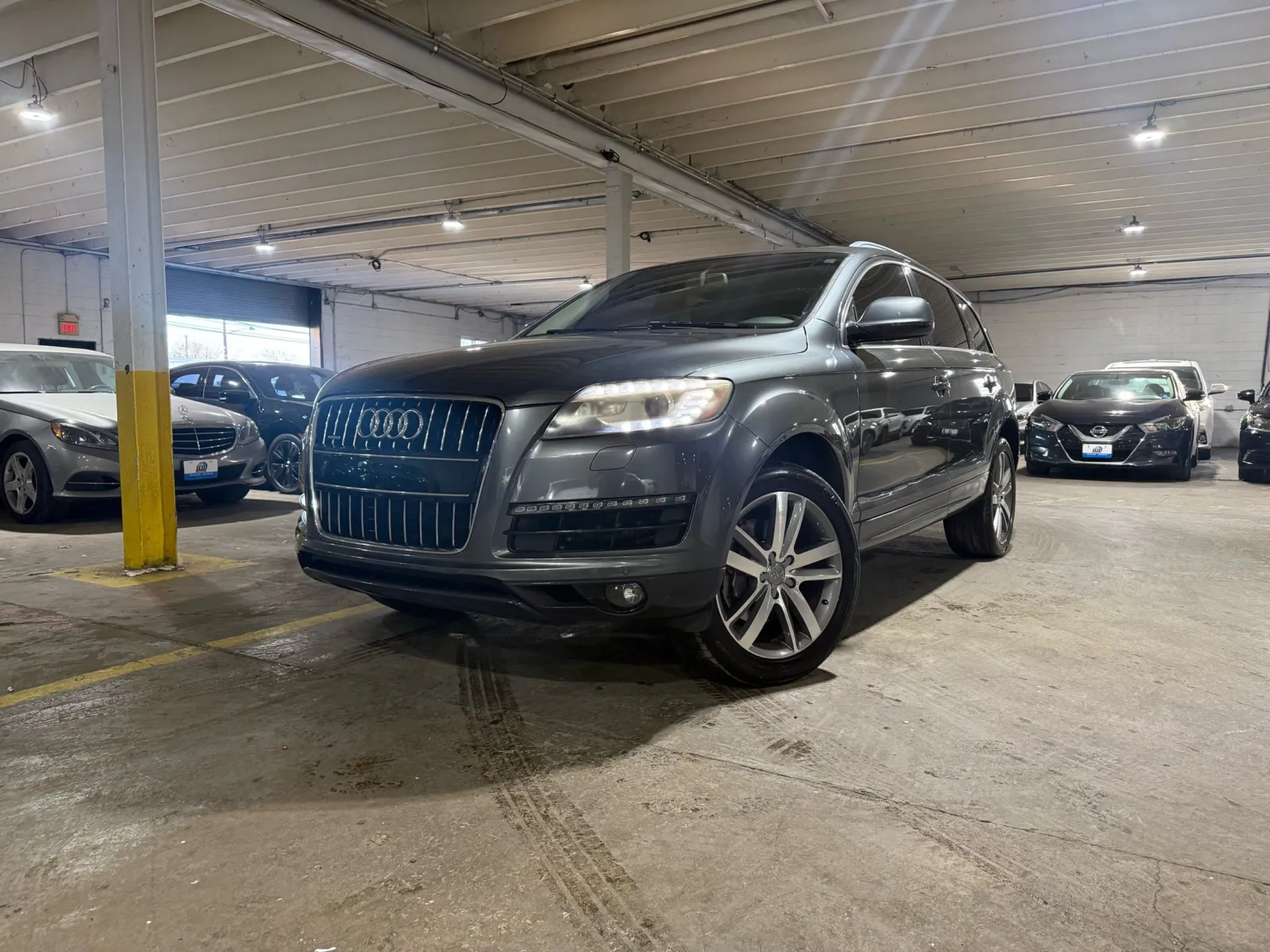 Gray 2013 Audi Q7 3.0T Premium for sale in Carlstadt, NJ