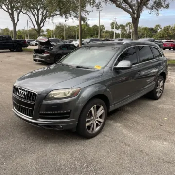 Gray 2013 Audi Q7 3.0T Premium for sale in Carlstadt, NJ