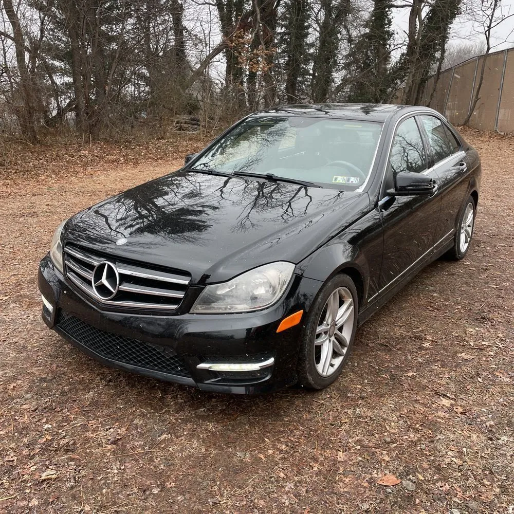 Black 2014 Mercedes-Benz C 300 Sport 4MATIC for sale in Carlstadt, NJ