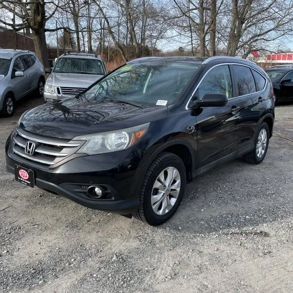 Black 2012 Honda CR-V EX-L for sale in Carlstadt, NJ