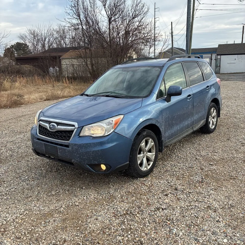 Blue 2015 Subaru Forester 2.5i Limited for sale in Carlstadt, NJ