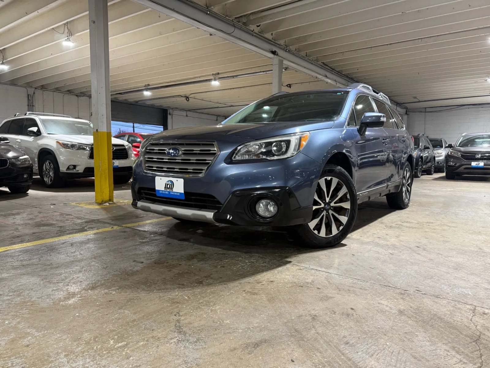 Blue 2016 Subaru Outback 2.5i Limited for sale in Carlstadt, NJ