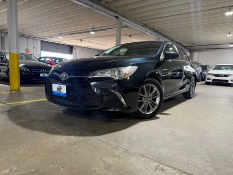 Blue 2015 Toyota Camry SE for sale in Carlstadt, NJ