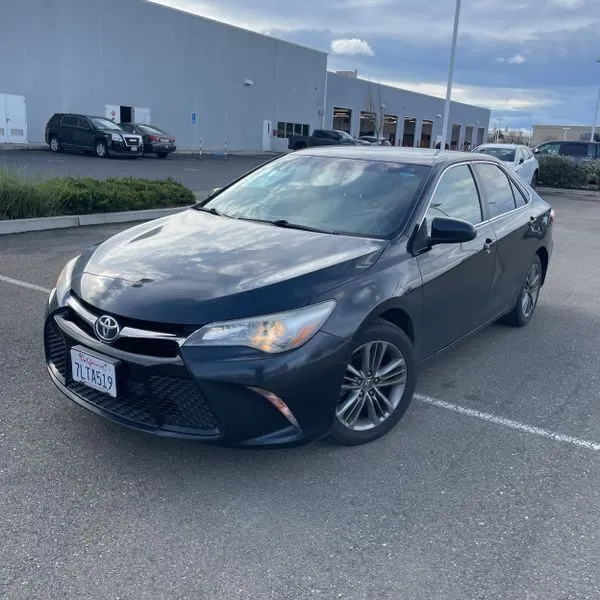 Blue 2015 Toyota Camry SE for sale in Carlstadt, NJ