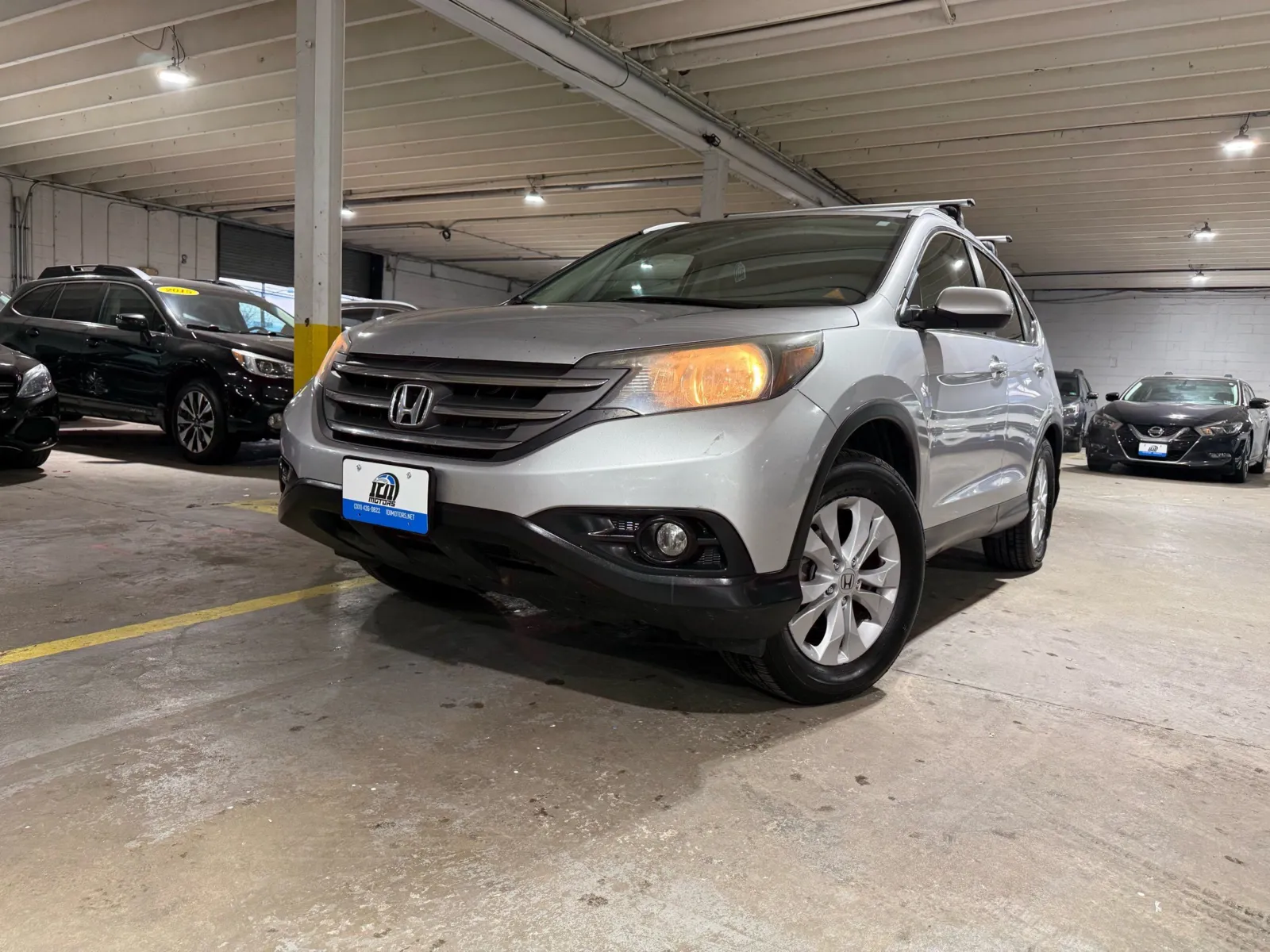 Silver 2014 Honda CR-V EX-L for sale in Carlstadt, NJ
