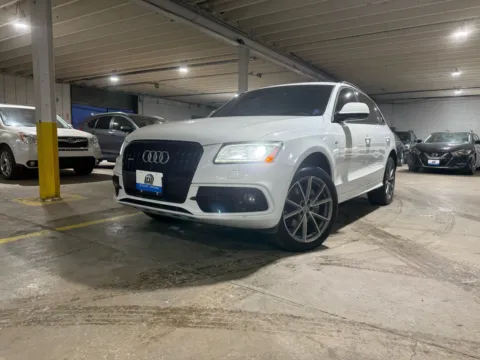 White 2016 Audi Q5 3.0T Premium Plus for sale in Carlstadt, NJ