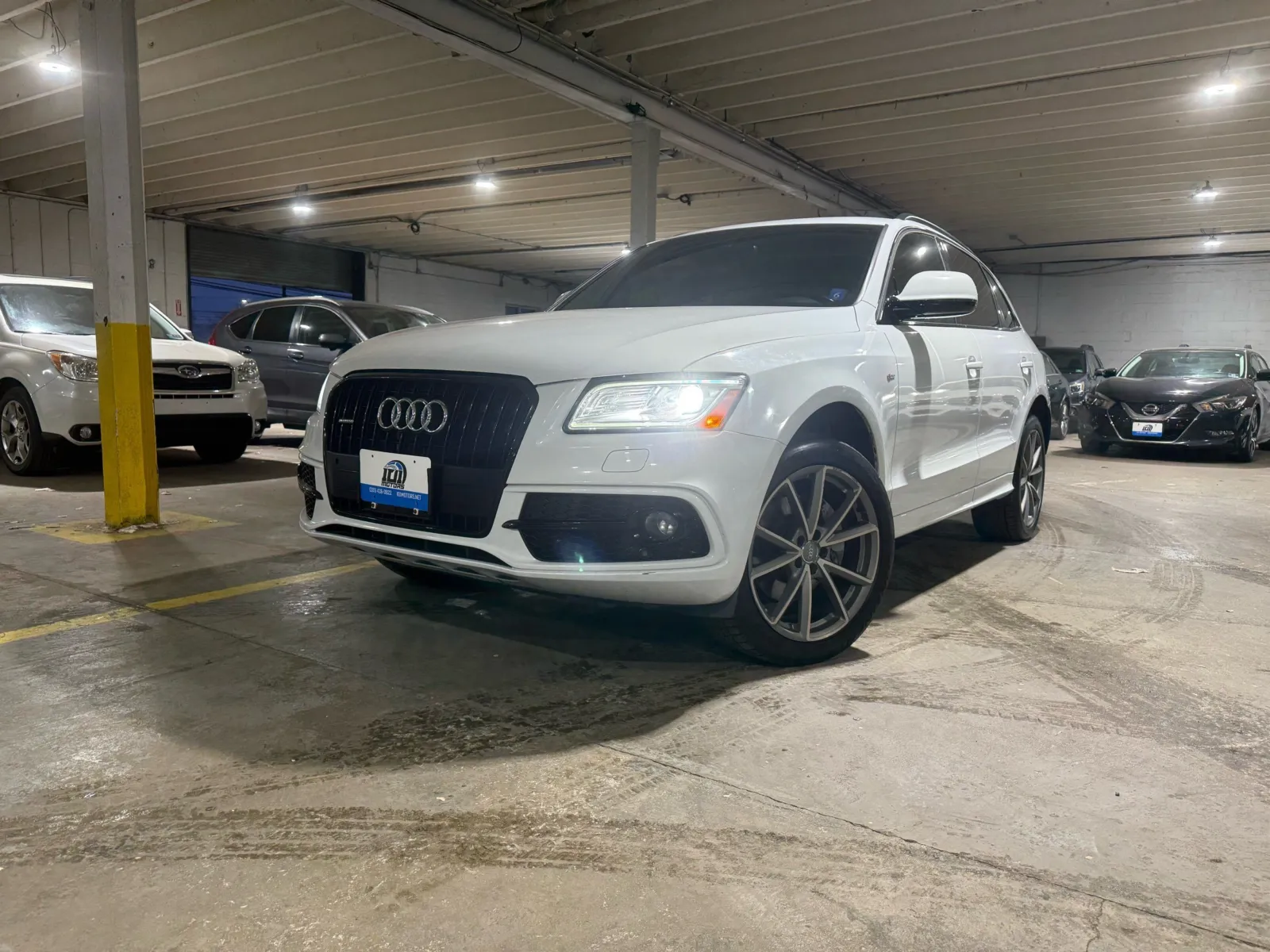 White 2016 Audi Q5 3.0T Premium Plus for sale in Carlstadt, NJ