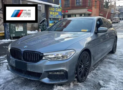 Silver 2017 BMW 540i xDrive for sale in Carlstadt, NJ