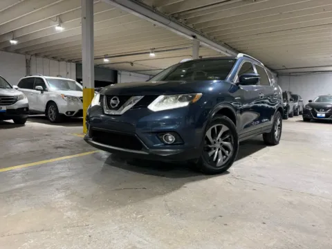 Blue 2015 Nissan Rogue SL for sale in Carlstadt, NJ