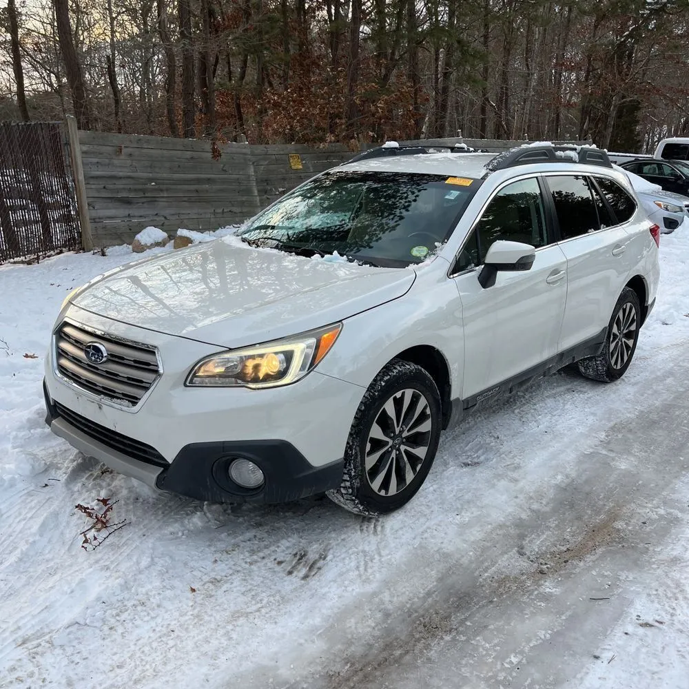 White 2015 Subaru Outback 2.5i Limited for sale in Carlstadt, NJ