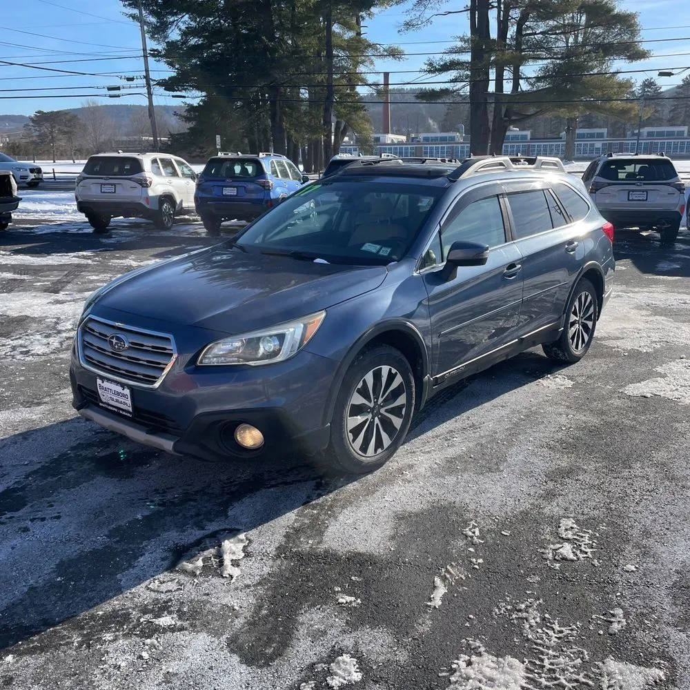 Blue 2017 Subaru Outback 2.5i Limited for sale in Carlstadt, NJ