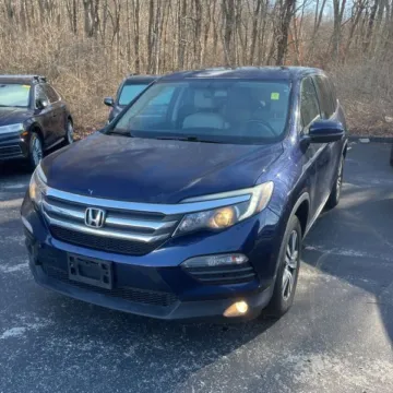 Blue 2017 Honda Pilot EX-L for sale in Carlstadt, NJ