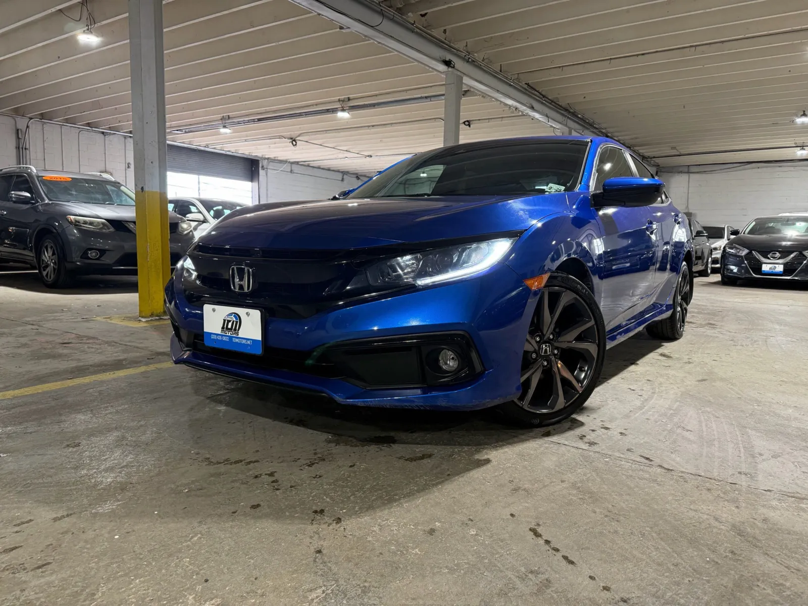 Beige 2020 Honda Civic Sedan Sport for sale in Carlstadt, NJ