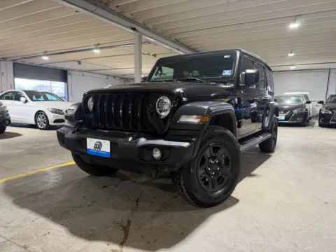 Green 2018 Jeep Wrangler Unlimited Sport 4x4 for sale in Carlstadt, NJ