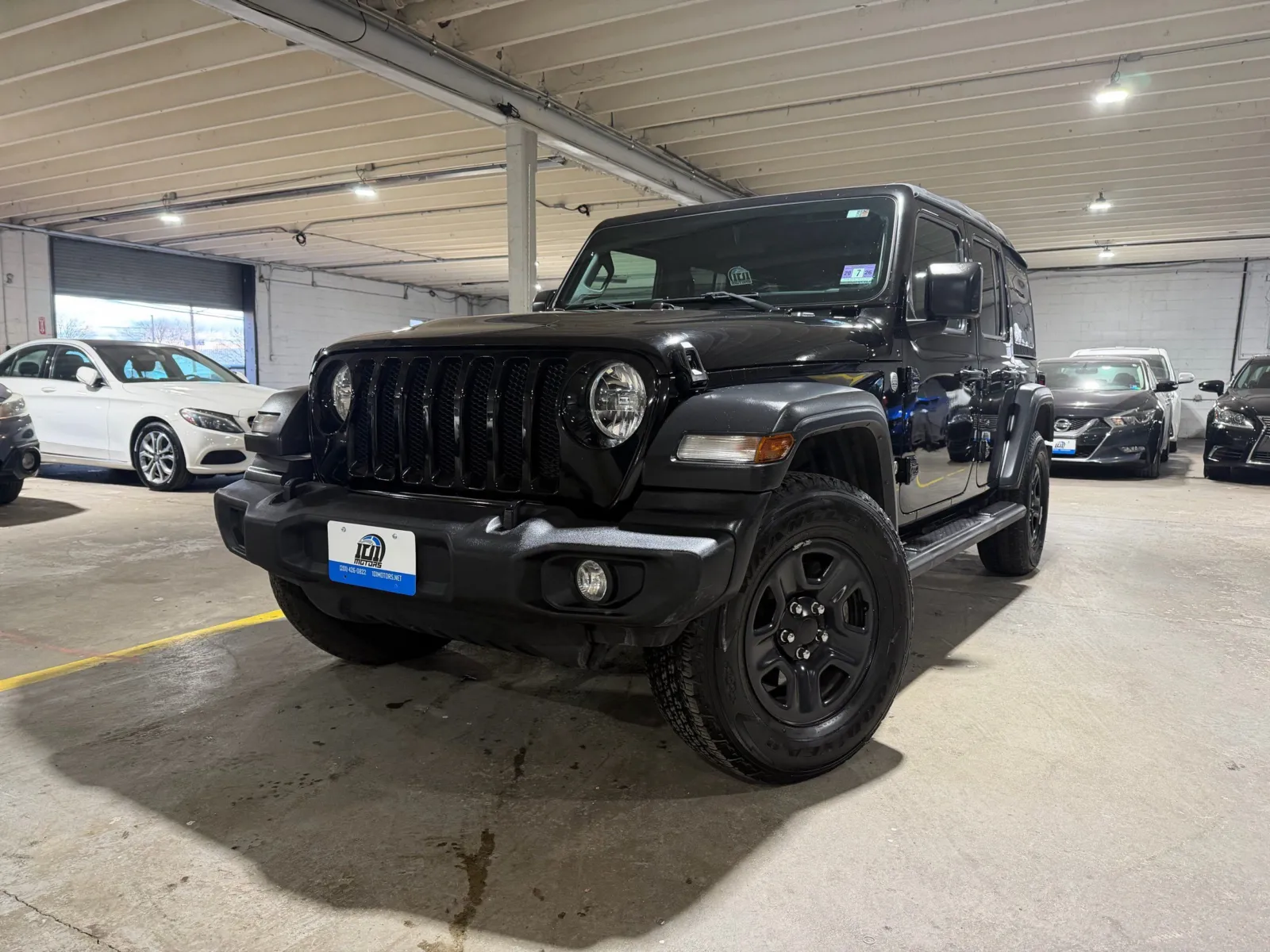 Green 2018 Jeep Wrangler Unlimited Sport 4x4 for sale in Carlstadt, NJ