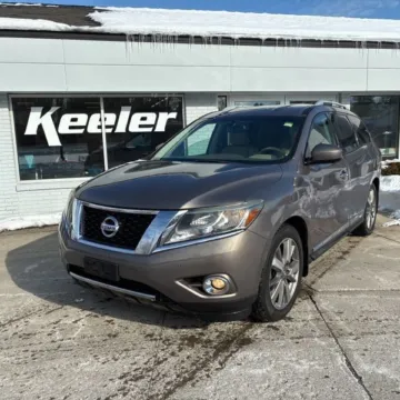 Beige 2014 Nissan Pathfinder Platinum for sale in Carlstadt, NJ