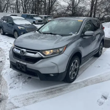 White 2017 Honda CR-V EX-L Navi for sale in Carlstadt, NJ