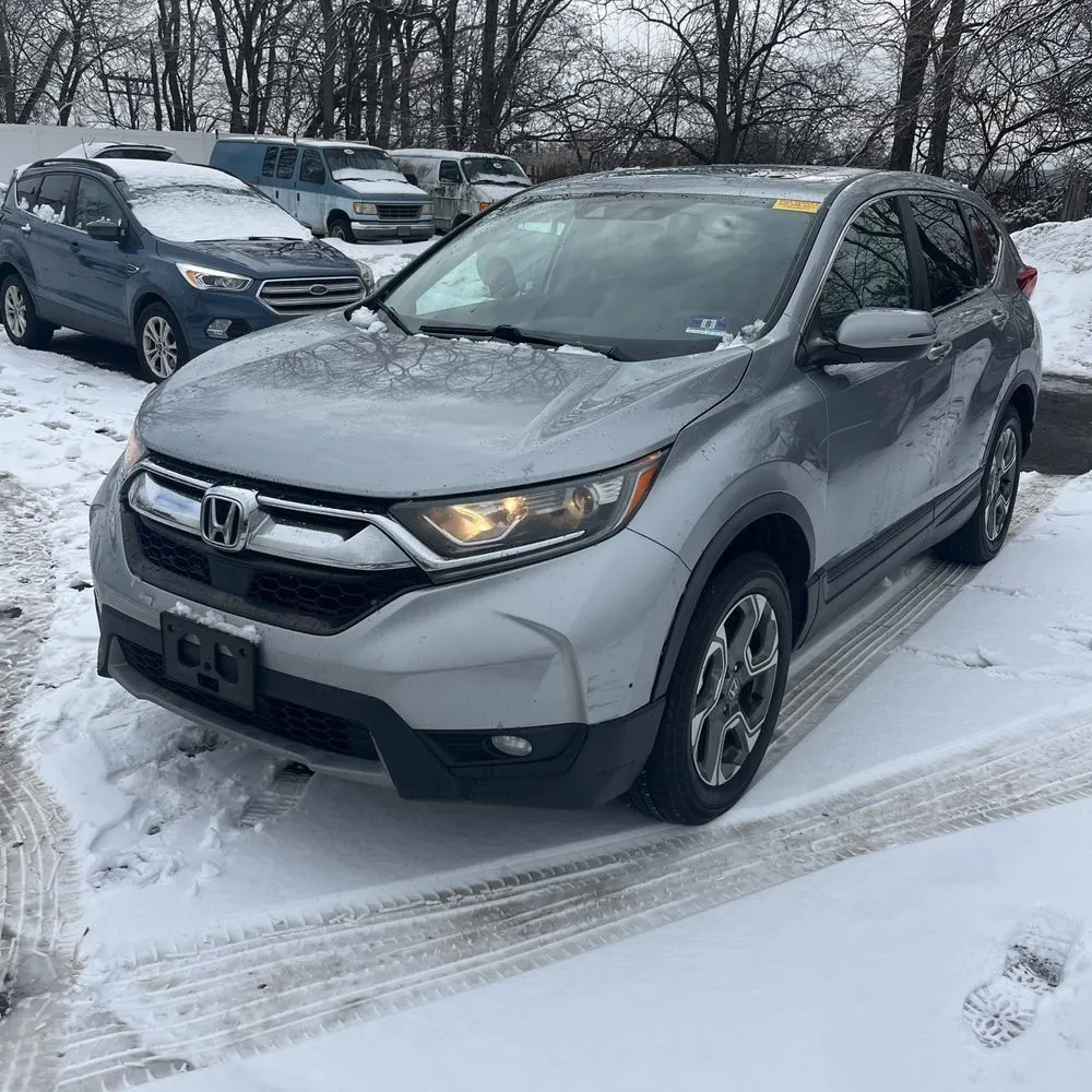 White 2017 Honda CR-V EX-L Navi for sale in Carlstadt, NJ