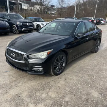 Black 2014 INFINITI Q50 Premium for sale in Carlstadt, NJ