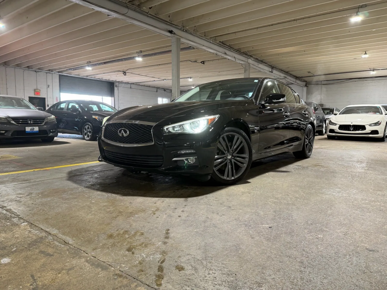 Black 2014 INFINITI Q50 Premium for sale in Carlstadt, NJ