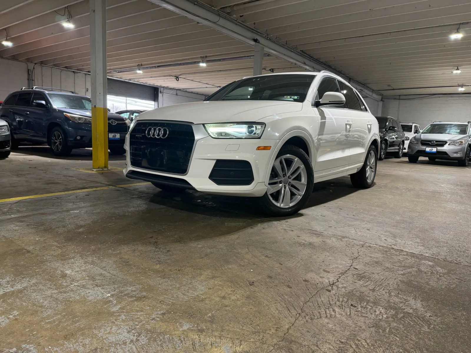 White 2016 Audi Q3 2.0T Premium Plus for sale in Carlstadt, NJ