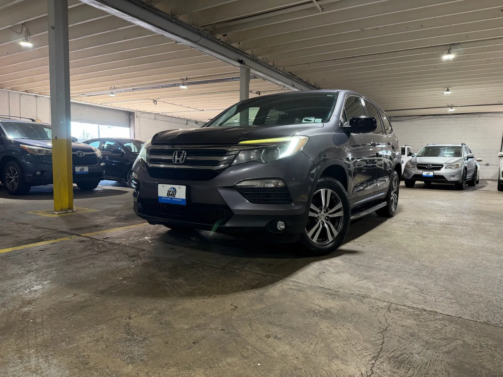 Silver 2016 Honda Pilot EX-L for sale in Carlstadt, NJ