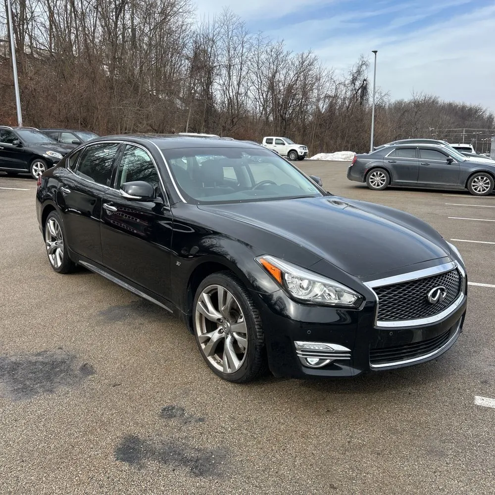 Black 2018 INFINITI Q70L 3.7X LUXE for sale in Carlstadt, NJ
