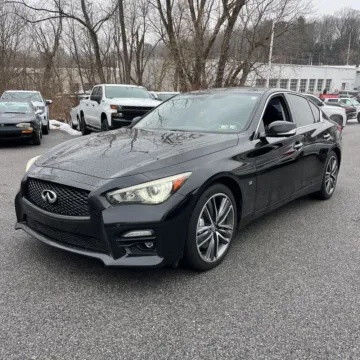 Black 2015 INFINITI Q50 Sport for sale in Carlstadt, NJ