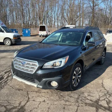 Black 2015 Subaru Outback 2.5i Limited for sale in Carlstadt, NJ