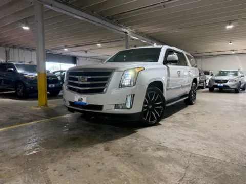 White 2016 Cadillac Escalade ESV Luxury Collection for sale in Carlstadt, NJ