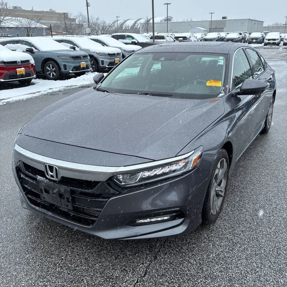 Silver 2018 Honda Accord EX-L for sale in Carlstadt, NJ