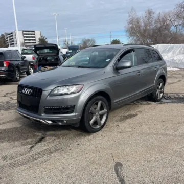 Gray 2015 Audi Q7 3.0T Premium for sale in Carlstadt, NJ