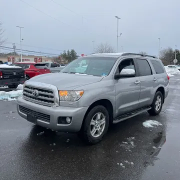 Silver 2008 Toyota Sequoia Limited 5.7L V8 for sale in Carlstadt, NJ